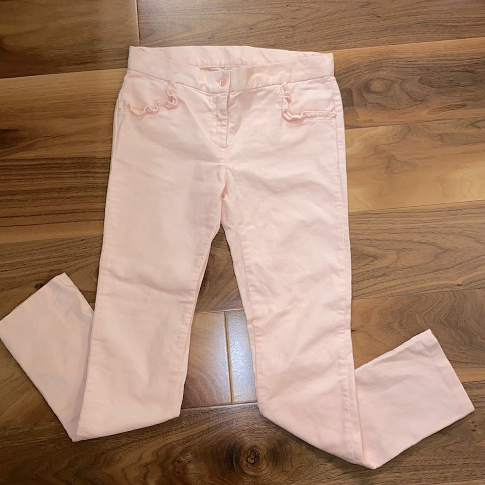 Janie and Jack size 7 pants, light pink